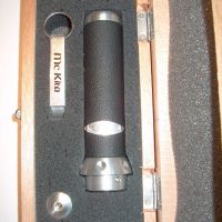 Madlo ruční brzdy v dřevěné, dárkové krabičce 