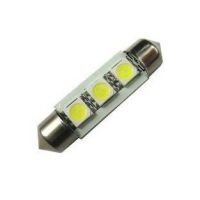 CAN-BUS sufitka bílá - Super Light, 3 SMD LED, 36mm, 1ks 