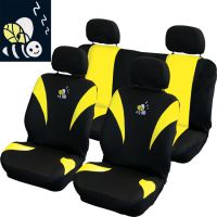 Autopotahy sedadel Včelky / Bee na celé vozidlo, žluté / černé 