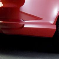 Milotec BODY-KIT RS zadní rozšíření nárazníku, ABS-černý, Škoda Octavia II RS 