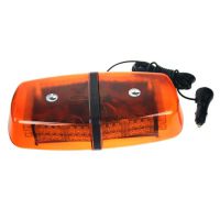LED světelná rampa, oranžový magnet 