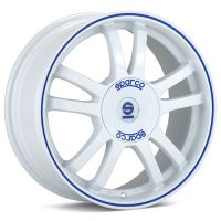 Alu kolo Sparco Rally white, velikost 7x16, 1ks 