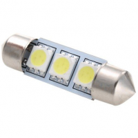 Sufitka bílá - Super Light, 3 SMD LED, 36mm 